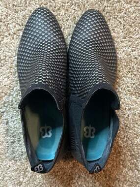Betabrand Chelsea waterproof short tennis western rain boot. Size 9.5